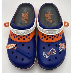 Crocs Classic Hasbro Nerf Clogs Blue Men's‎ Size 11